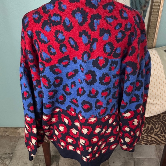 FARM Rio Leopard Cardigan - Picture 6 of 11